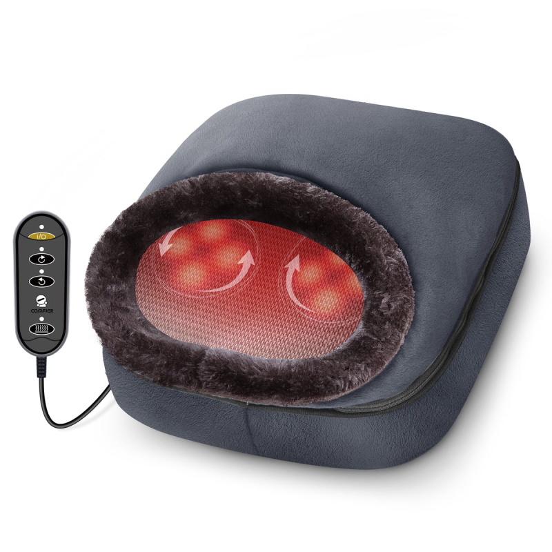 Comfier Kneading Shiatsu Foot & Back Massager with Heat - 5202S